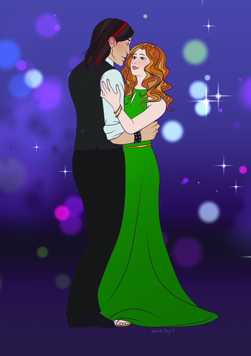 hawkeyesquared7's tweet photo. i commissioned @doctorbaixue for a warren/layla (sky high) piece, it's gorgeous!!!! how it should have ended indeed 🥺🥺🥺#warrenpeace #laylawilliams #greenpeace #skyhigh https://t.co/xb8T8OdZAs