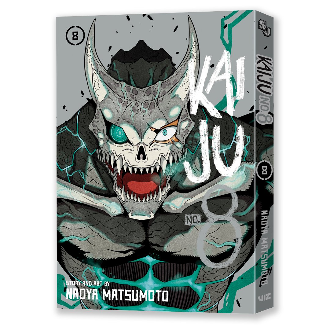 Cover reveal! ⚡️ Kaiju No. 8, Vol. 8 releases October 10, 2023. Pre-order now: amzn.to/3BCdkTk