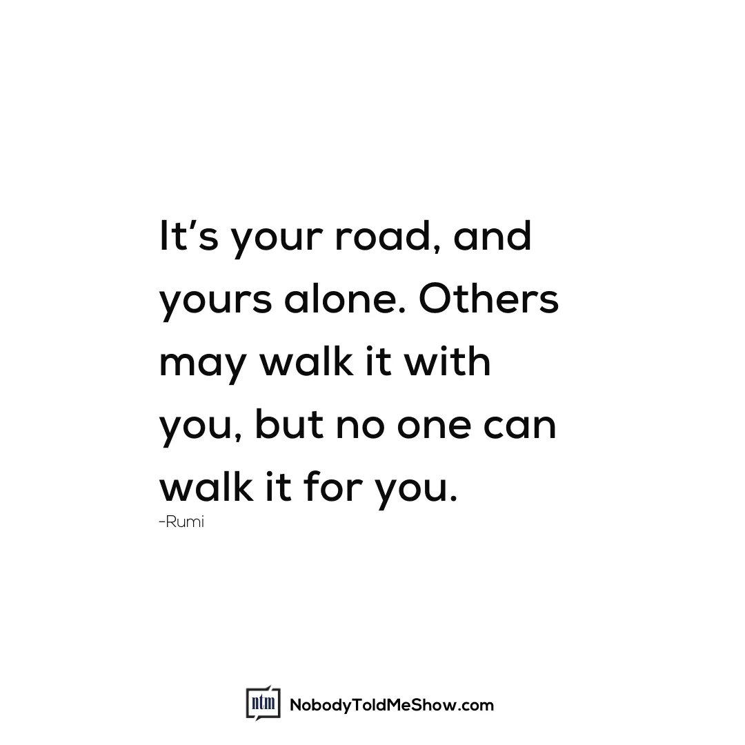Stepping forward on my unique journey, accompanied but not carried. Because every path is a personal journey 🛤️👣   #rumi #personaljourney #selfdiscovery #growth #independence #motivation #inspiration #strength #lifelessons #uniquepath