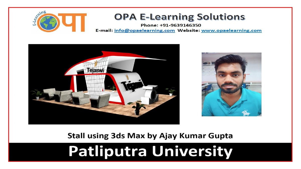opalearning's tweet image. #stall #dsMax #ajaykumargupta #patliputrauniversity #design #OPAElearning #certification #placementassistance #careerboost #enroll #learn #teach #learnfrombest #thinkOPA #thinkcareer #bestinstitute #topinstitute #education #opalearningsolutions