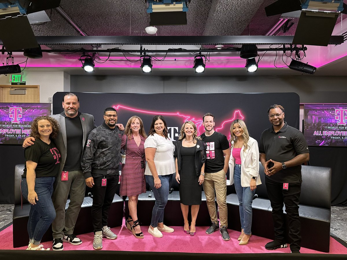 SMB Coach Marques Brown shared some of the secrets to his success with <a href="/CallieField/">Callie Field</a> and our entire <a href="/TMobileBusiness/">T-Mobile Business</a> team, and we were hanging on his every word. So proud to have Marques represent #TFBCustomerSupport today! <a href="/ErinLCorson/">Erin Corson</a>