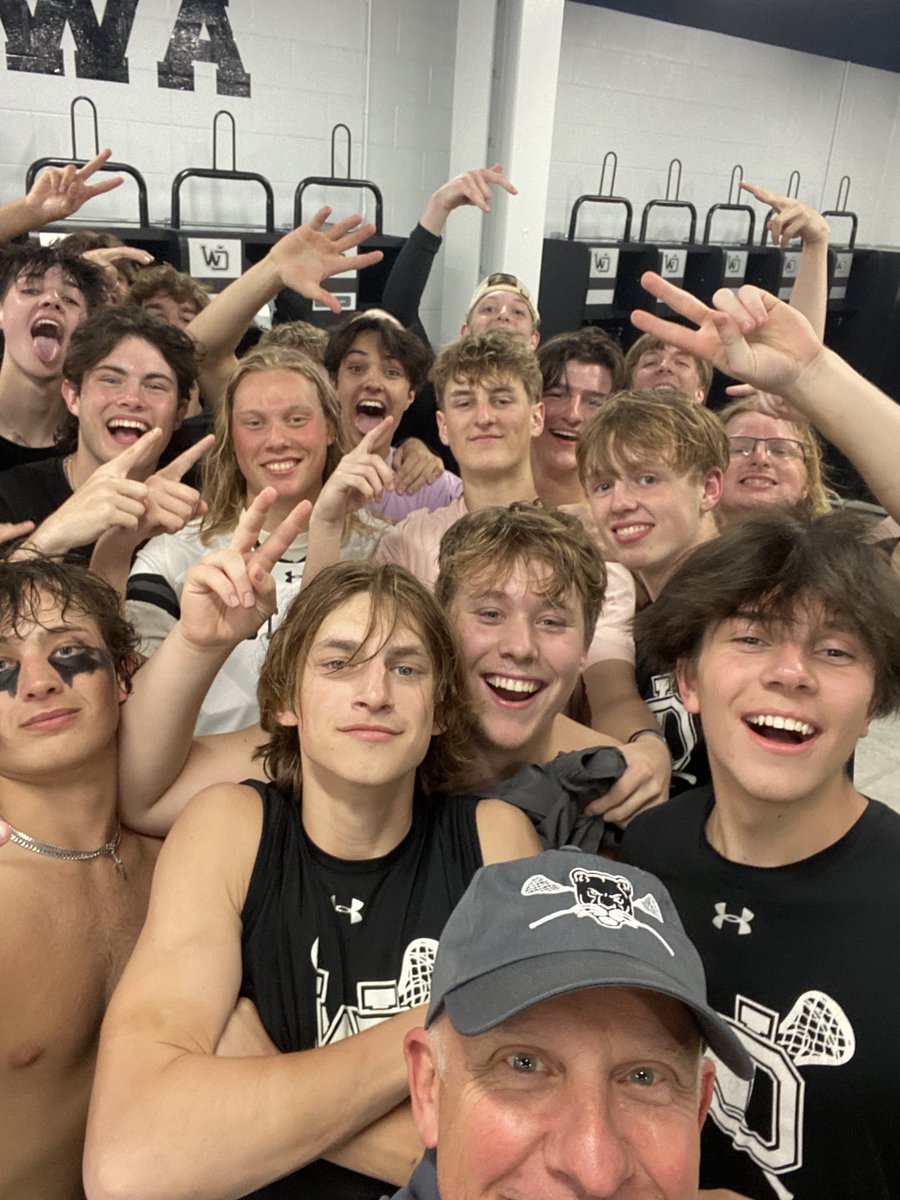 This is what playoff win #1 looks like. # GoWO