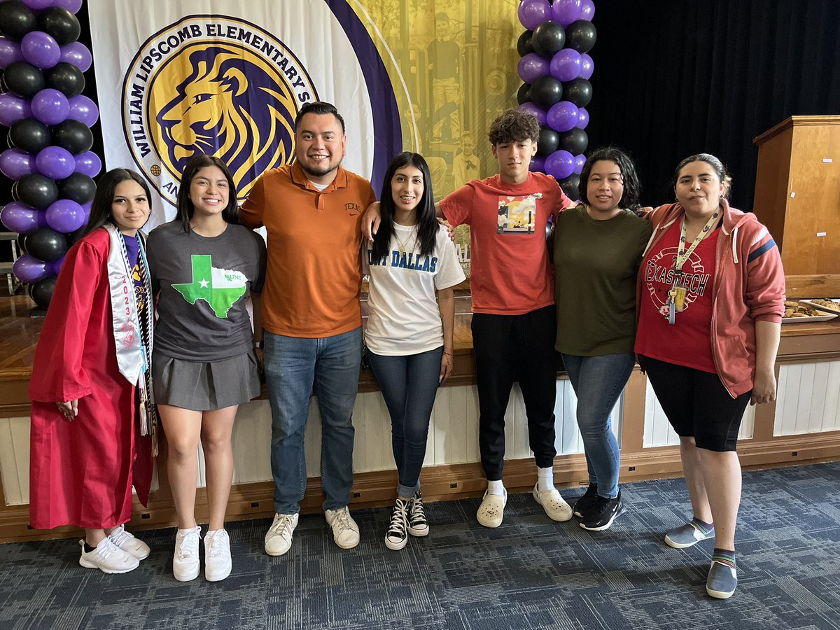LuisJuarezTX's tweet photo. Today, I had the honor to watch my former kids walk Lipscomb’s hallways one last time. They will be graduating from Woodrow Wilson HS in a few days! So proud of them and excited to see all that they accomplish in this new chapter! #Classof2023 @dallasschools https://t.co/TAL9DBe4ok