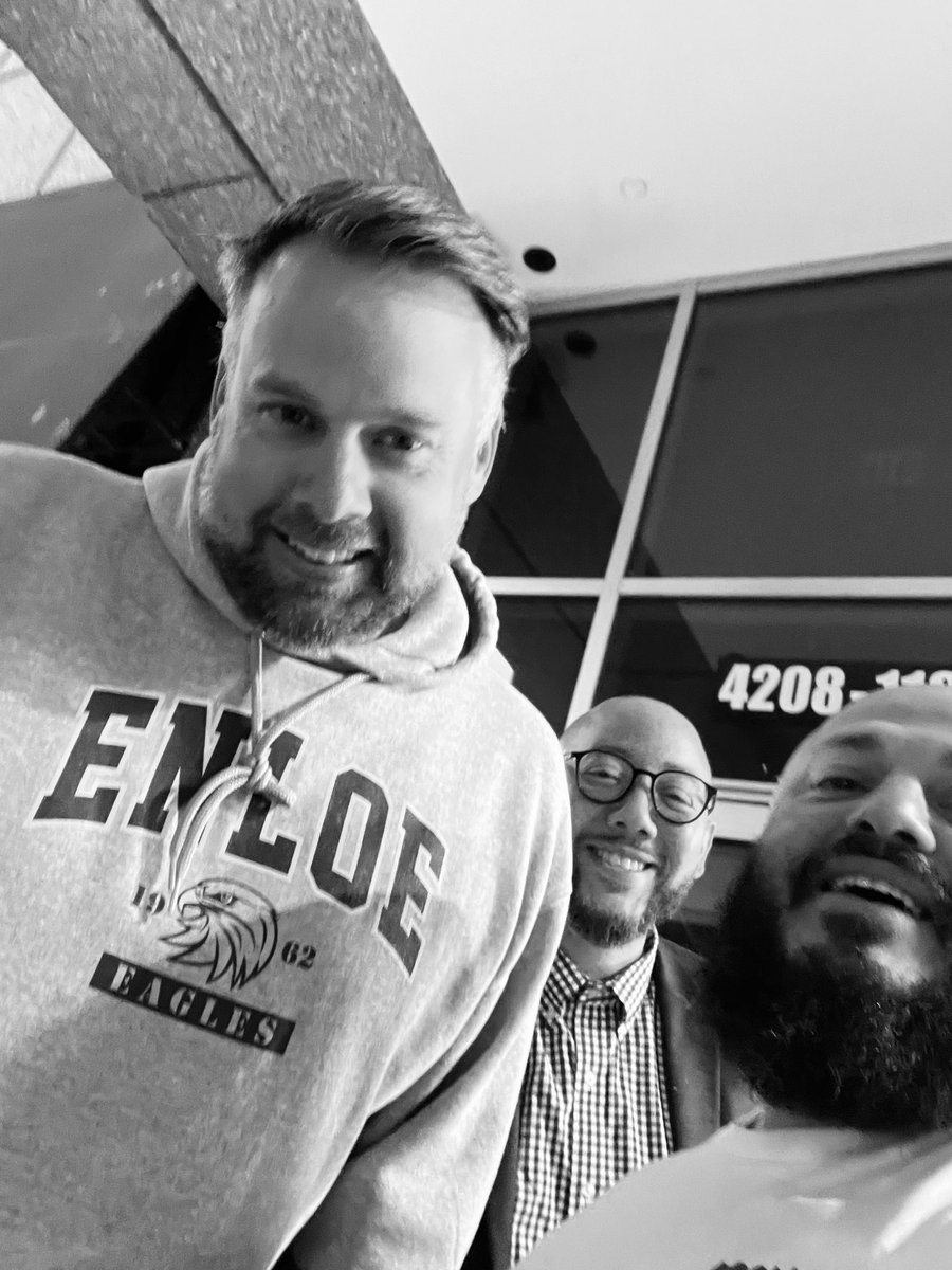 It’s always a great time connecting with these two - former colleagues and friends. Lots of laughs, memories and conversations. One pic was taken by <a href="/Brick521/">Samuel</a> and the other by <a href="/jose_aespinal/">Jose Espinal</a>. Can you tell which is which? 😂 #MyPeople