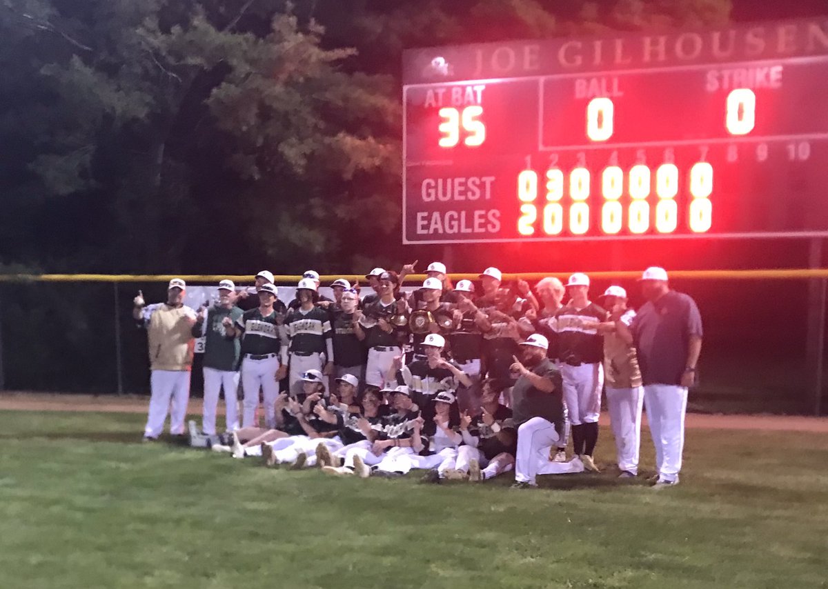 SMG Network (@starkmediateam) on Twitter photo Correction on previous tweet with the switch on Double Header <a href="/GlenOakBaseball/">GlenOak Baseball</a> takes 2 from <a href="/LakeBSBaseball/">LakeBlueStreaksBaseball</a> 2-1 first game 3-2 second Game to share the <a href="/FederalLeagueOH/">Federal League</a> title with <a href="/JHSbaseball2014/">Jackson Baseball</a>
#StarkMedia ⚾️
<a href="/GOEaglesNest/">The Eagles Nest 🦅</a> <a href="/PlainLocal/">Plain Local Schools</a> <a href="/GO_GoldenEagles/">GlenOak Athletics</a> <a href="/GlenOakHS/">GlenOak High School</a> Correction on previous tweet with the switch on Double Header <a href="/GlenOakBaseball/">GlenOak Baseball</a> takes 2 from <a href="/LakeBSBaseball/">LakeBlueStreaksBaseball</a> 2-1 first game 3-2 second Game to share the <a href="/FederalLeagueOH/">Federal League</a> title with <a href="/JHSbaseball2014/">Jackson Baseball</a>
#StarkMedia ⚾️
<a href="/GOEaglesNest/">The Eagles Nest 🦅</a> <a href="/PlainLocal/">Plain Local Schools</a> <a href="/GO_GoldenEagles/">GlenOak Athletics</a> <a href="/GlenOakHS/">GlenOak High School</a>