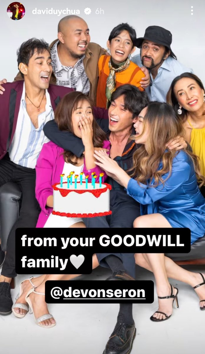 DEVONline_SQUAD's tweet photo. #GoodWill fam ❤

#HappyBirthdayDevonSeron #HappyDEVONDay 
#DevonSeron 

📸 David Chua IG stories https://t.co/eKbWdUZPiR