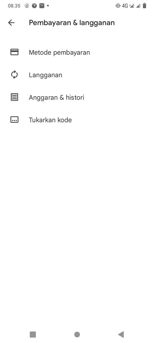 nadibilang's tweet photo. @jokitug83502051 @danawallet Setau saya kalau di android biasanya ada di playstore menu langganan. https://t.co/xg0ZvzBPpa