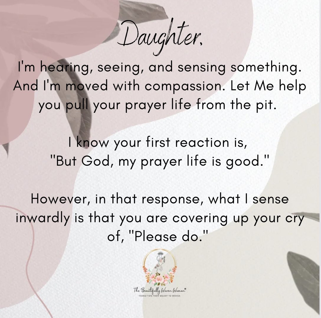 MrsA_Piper's tweet photo. Is this you? If so, commit to mend + strengthen your prayer life. It’s the foundation for where womanhood mastery meets spiritual maturity. https://t.co/8juFxjFBKA https://t.co/uObSzn9yQb