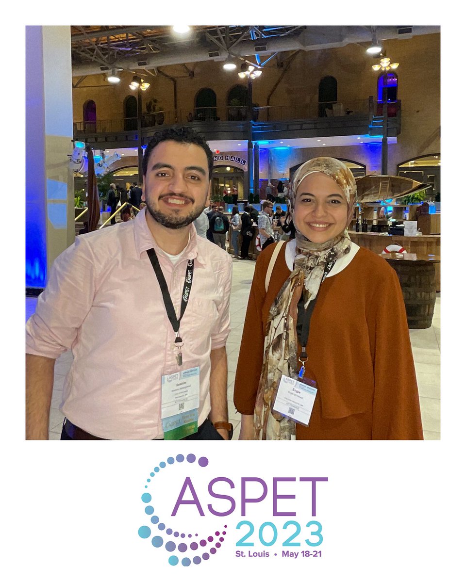 Ibrahim Abdelgawad (@iy_abdelgawad) on Twitter photo Representing <a href="/Zordoky_Lab/">Zordoky_Lab</a> in ASPET annual meeting in St. Louis 💊
#ASPET #Pharmacology
<a href="/UMN_ECP/">UMN Experimental and Clinical Pharmacology</a> Representing <a href="/Zordoky_Lab/">Zordoky_Lab</a> in ASPET annual meeting in St. Louis 💊
#ASPET #Pharmacology
<a href="/UMN_ECP/">UMN Experimental and Clinical Pharmacology</a>