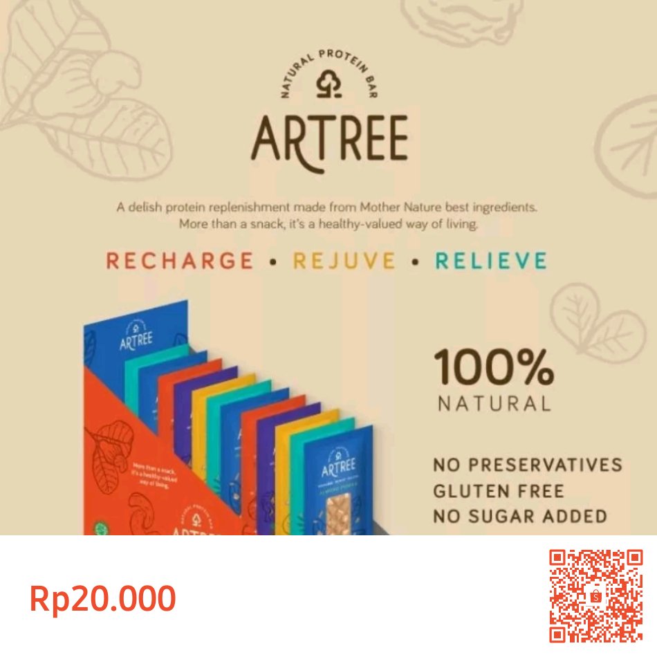 ajiebk's tweet photo. Saya menjual protein bar cocok untuk diet sehat seharga Rp20.000. Dapatkan produk ini hanya di Shopee! https://t.co/llw45wgJiw #ShopeeID https://t.co/DKzAav2DIm