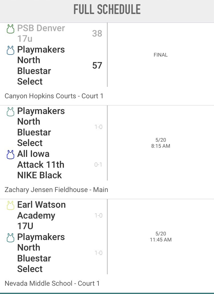 2024-Playmaker North Showcase Girls (@2024pmnorth) on Twitter photo Kicked off May Madness with a W! Come check us out tomorrow! <a href="/gracelatourell/">Grace LaTourell</a> <a href="/lillypettyyy/">lilly petty</a> <a href="/Lily13Showtime/">Lily Smith</a> <a href="/EvaPeterson23/">Eva Peterson</a> <a href="/quinnndanielso1/">Quinn Danielson</a> <a href="/tresabaumgard/">tresa baumgard</a> <a href="/SveaSnickers/">Svea Snickers</a> <a href="/jay_densmith23/">Jayden Smith</a> <a href="/NorthPlaymakers/">Playmakers North</a> <a href="/playmkrsgirls/">Wisconsin Playmakers</a> Kicked off May Madness with a W! Come check us out tomorrow! <a href="/gracelatourell/">Grace LaTourell</a> <a href="/lillypettyyy/">lilly petty</a> <a href="/Lily13Showtime/">Lily Smith</a> <a href="/EvaPeterson23/">Eva Peterson</a> <a href="/quinnndanielso1/">Quinn Danielson</a> <a href="/tresabaumgard/">tresa baumgard</a> <a href="/SveaSnickers/">Svea Snickers</a> <a href="/jay_densmith23/">Jayden Smith</a> <a href="/NorthPlaymakers/">Playmakers North</a> <a href="/playmkrsgirls/">Wisconsin Playmakers</a>