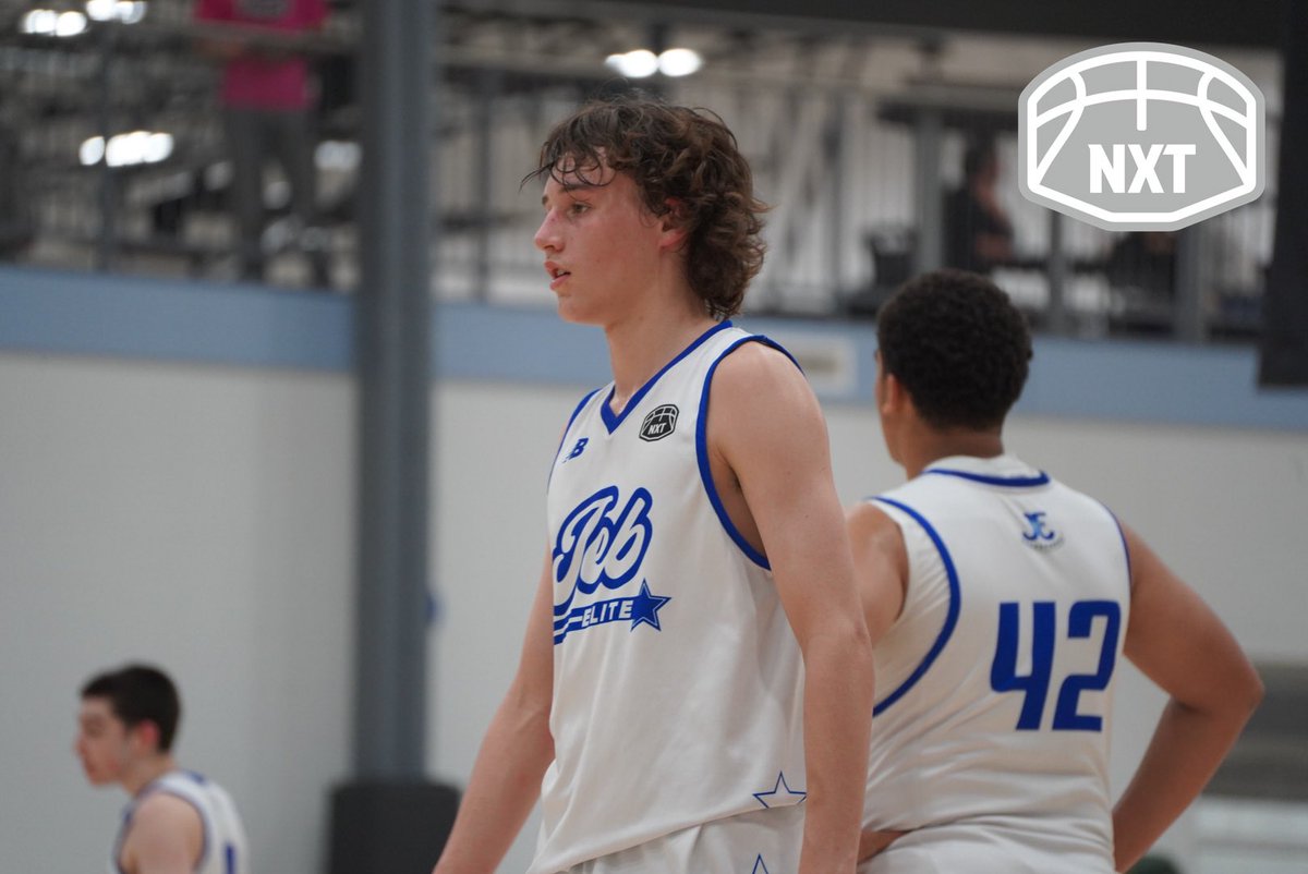 PRO16League's tweet photo. JEB 2025 6’3 Cooper Laskie is a really intriguing name to track. High-level shooter with positional size, skill to attack closeouts and create advantages off the dribble. 

@JE_Basketball2 | @CooperLaskie https://t.co/Y81BeZmDBg