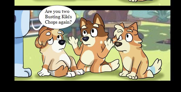 werespike48's tweet photo. A mini comic that’s only on https://t.co/SWrFOzp5fK

#myart #bluey #disney https://t.co/2LPRA7pm2k