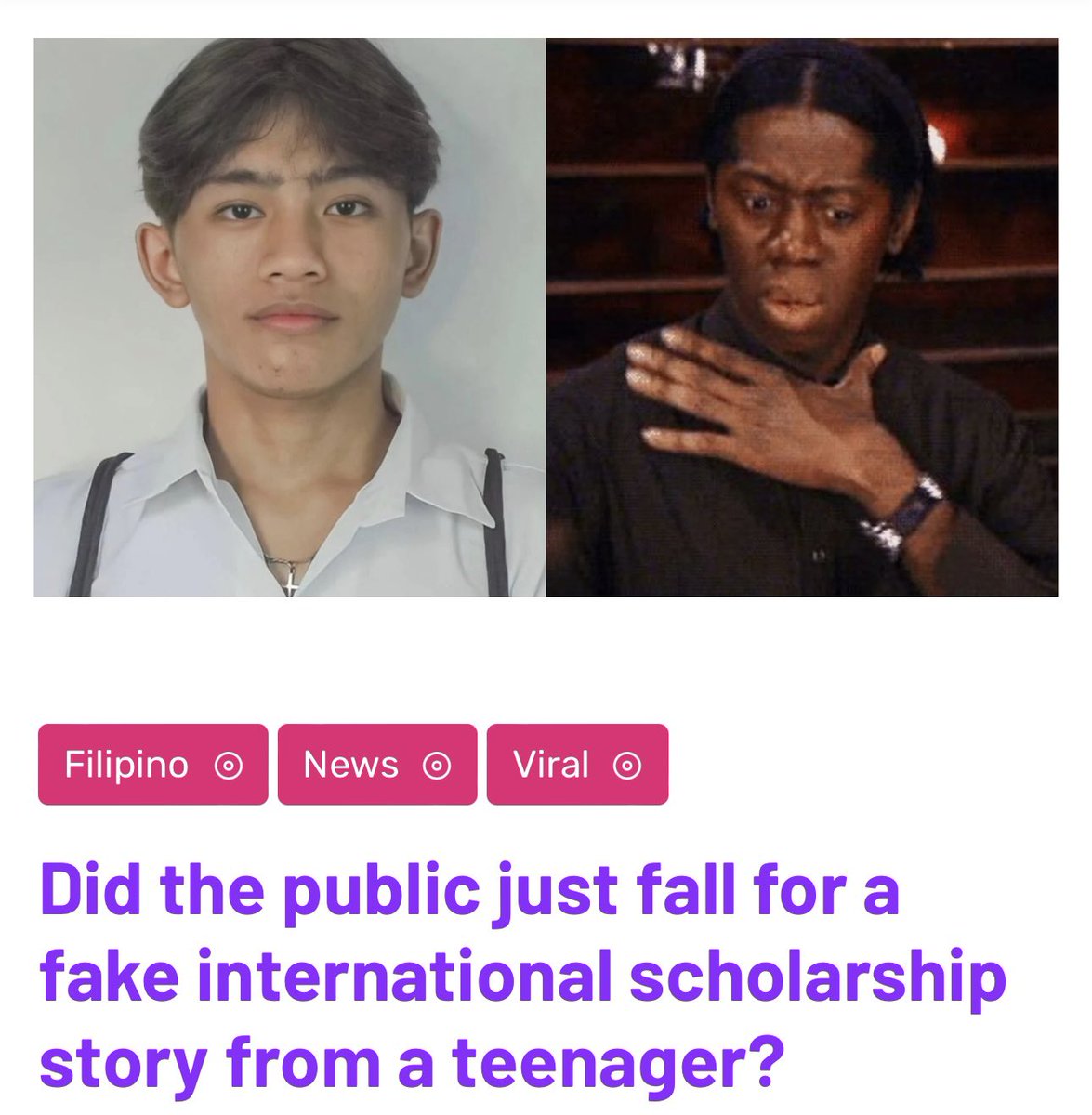 johnnytamad's tweet photo. Last week, numerous media outlets had reported that a certain Julian Martir had been accepted into 30 prestigious universities abroad with scholarships amounting to P106 million

Now you know bakit nanalo ang UNITEAM?! Bopols na ang Noypi ☹️ https://t.co/7BqnmUklbP