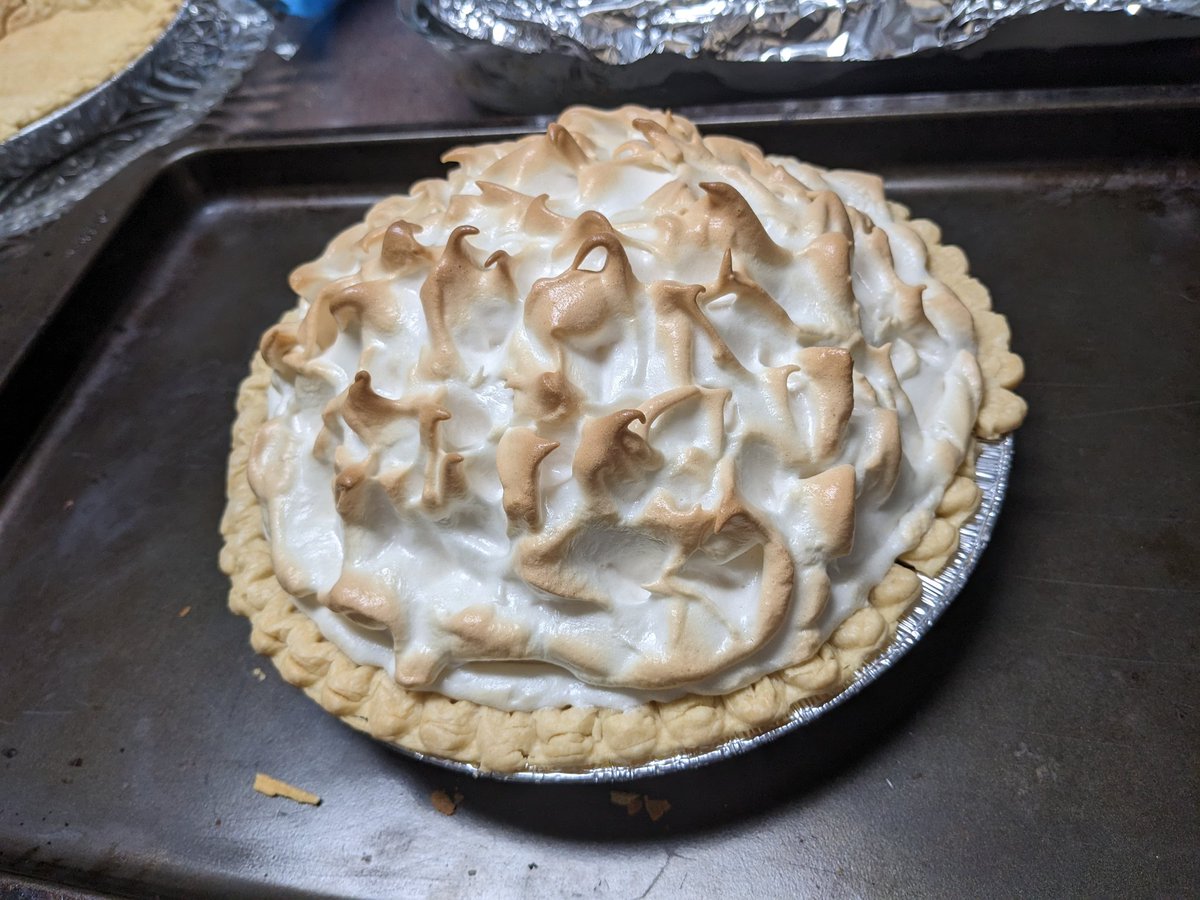 sdancer77's tweet image. How'd I do, @NormasCafe? Close?? Mile High Coconut Cream Pie 💕