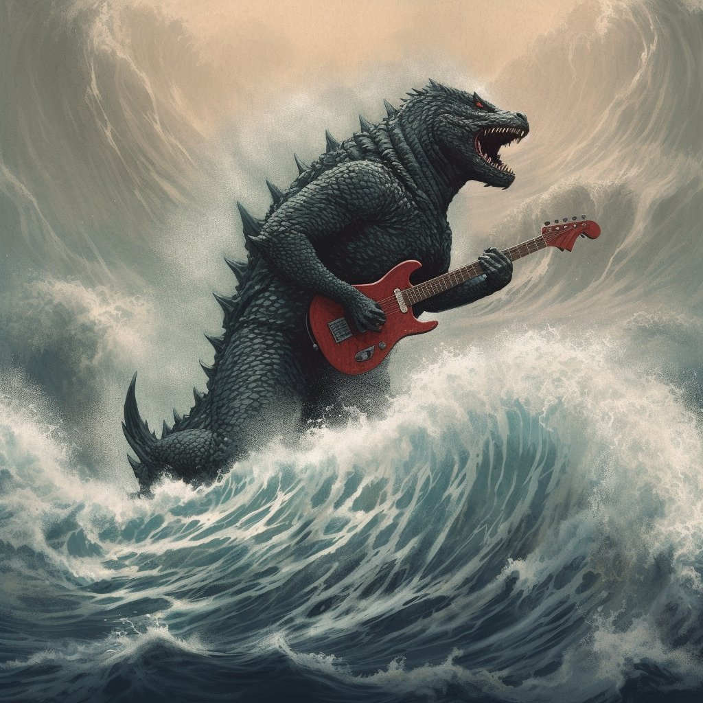 If you watch Godzilla backwards...

it's about a dinosaur that passionately pieces a city back together before moonwalking into the sea.