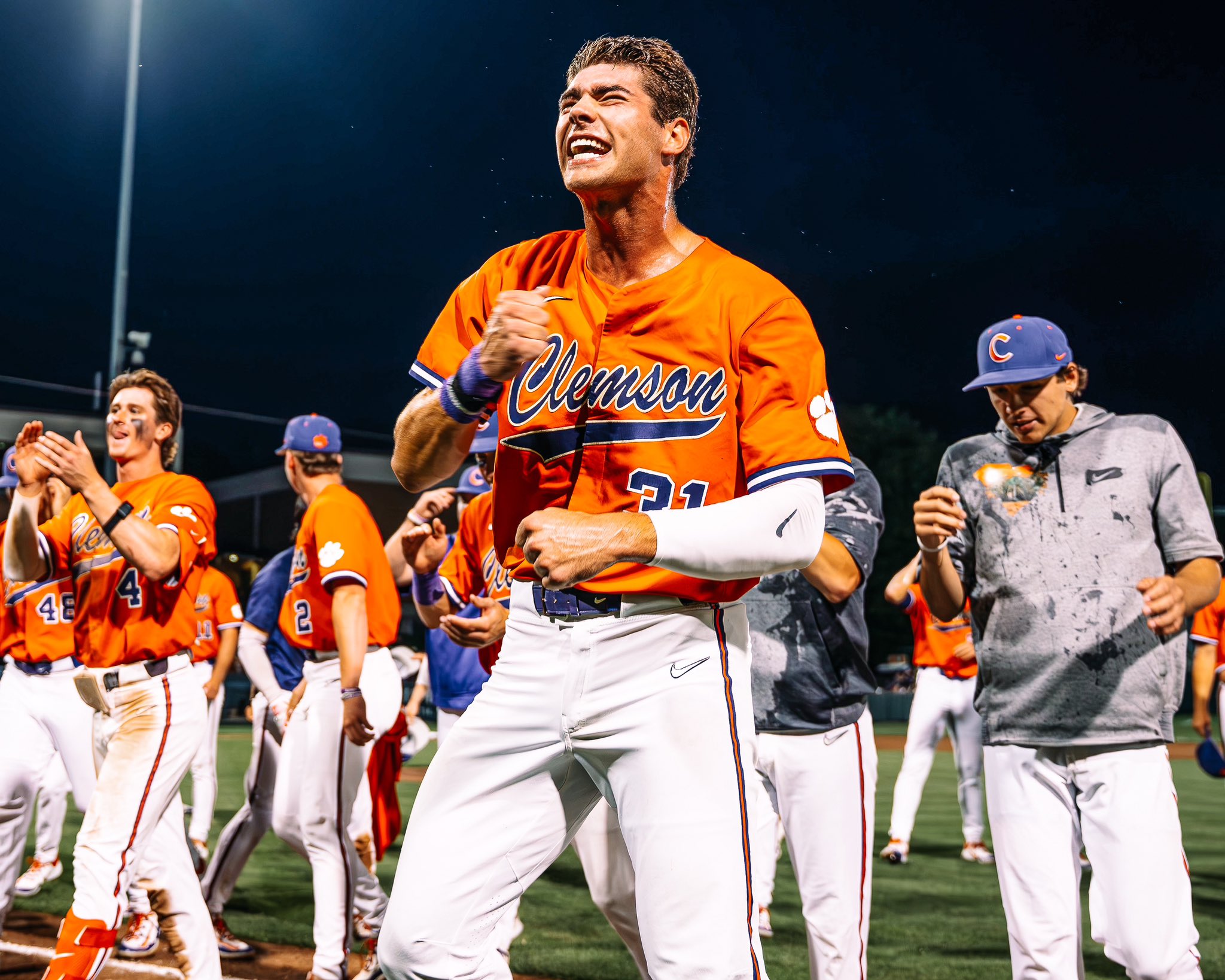 Clemson Baseball on X: That was fun, Clemson fam☺️ #Clemson   / X