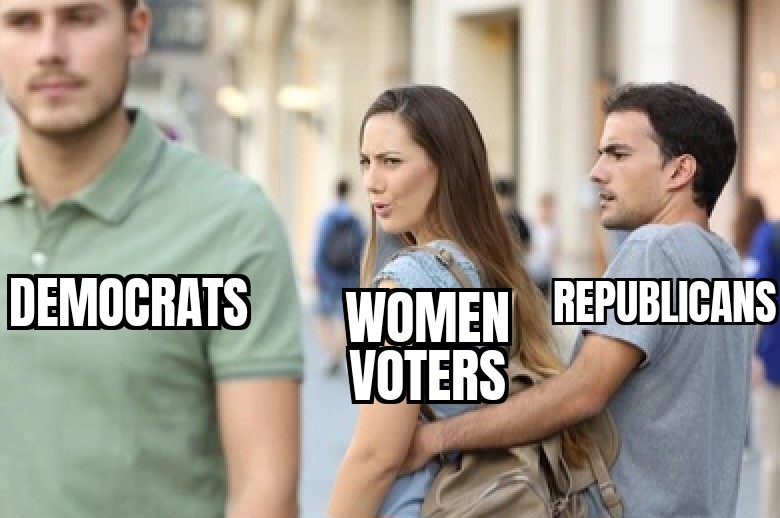 According to recent polling, #Republicans aren't winning the #WomensVote unless they somehow repeal the 19th amendment.