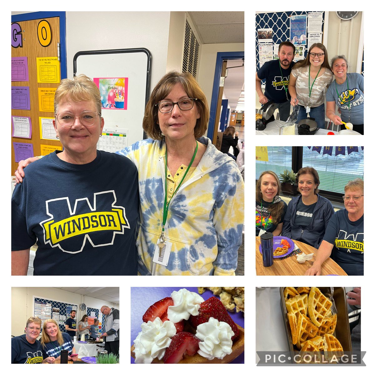 A breakfast to honor our special retirees! Windsor won’t be the same without them! Wishing them well on their next adventures! <a href="/WindsorWildcats/">WindsorWildcats</a>