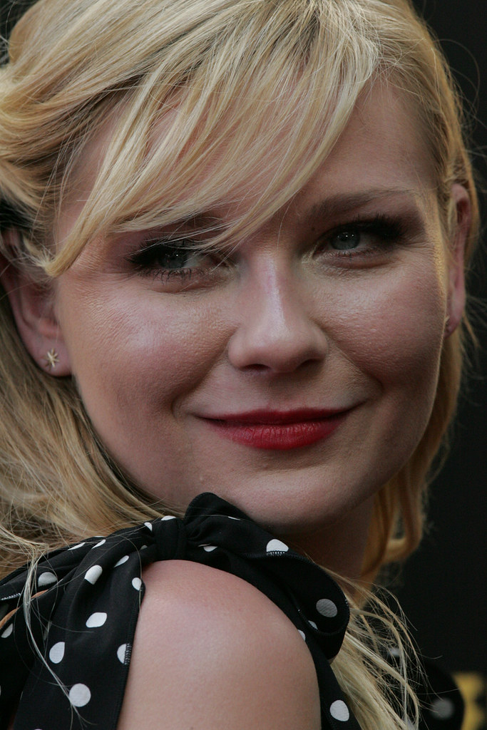 Most of you all know I'm crazy. It's social media. You got to be a little. Love you all. Here's KIRSTEN DUNST