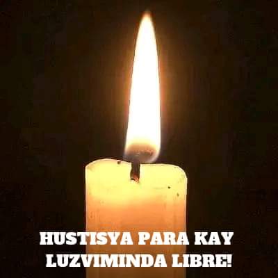 HUSTISYA PARA KAY LUZVIMINDA LIBRE!

Noong ika-18 ng mayo ay naglunsad ang mga gwardya ni Gilbert Remulla, kapatid ni DOJ secretary Boying Remulla at Cavite Governor Jonvic Remulla ng pagbabakod sa Brgy. Bucana, Ternate, Cavite.