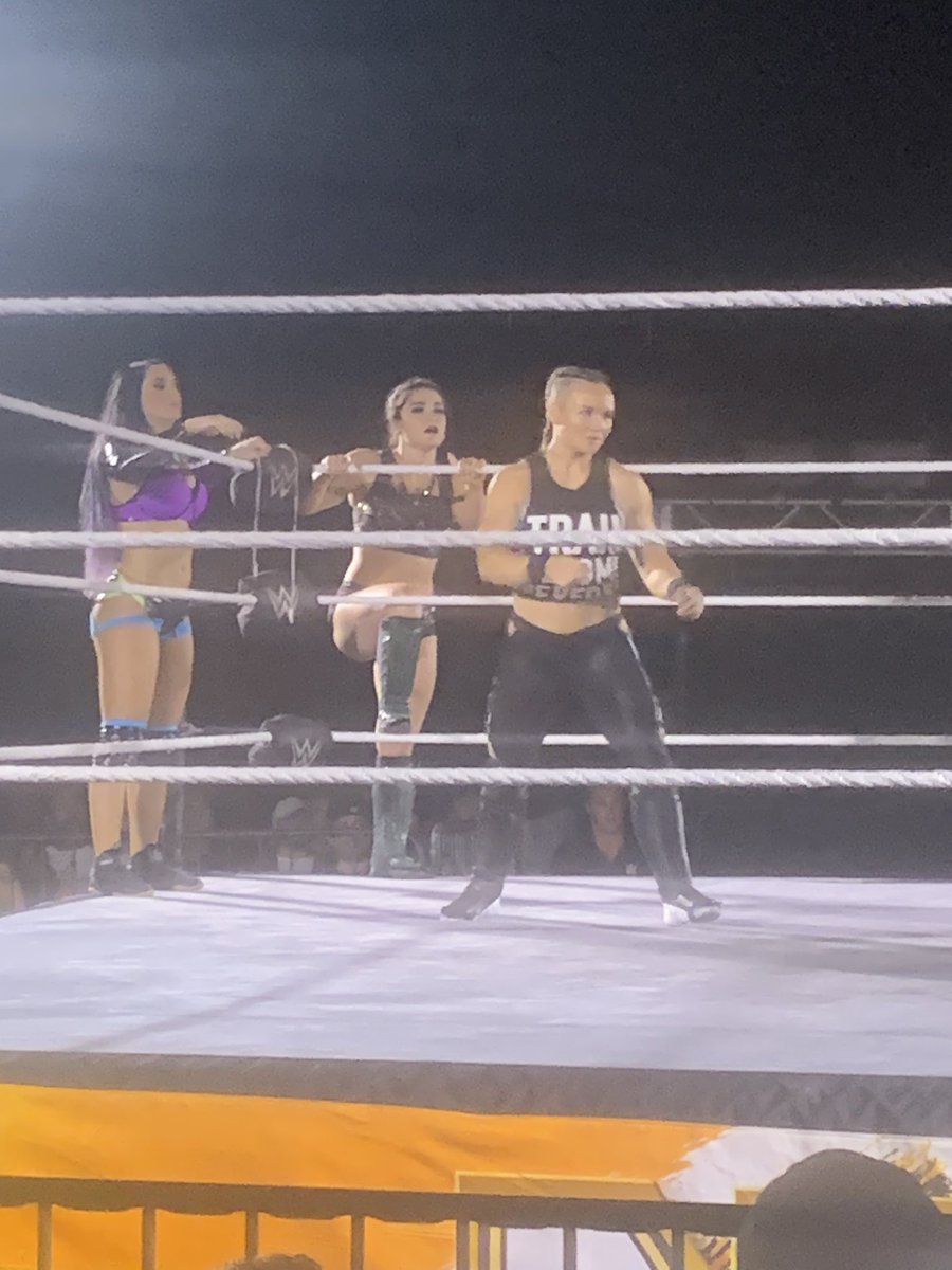 @DaniPalmer_wwe, @Real_Valkyria and @ivynile_wwe #NXTTAMPA