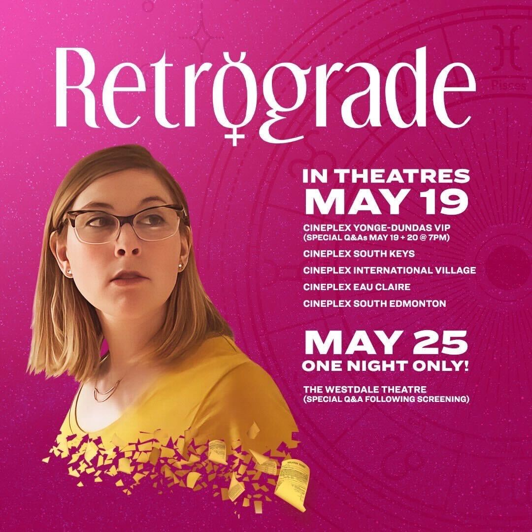 CUFF's tweet photo. The #CUFF22 Selection RETROGRADE from @vortexmediainc opens today across Canada, including Cineplex Eau Claire in Calgary! https://t.co/EPgZg4buux
