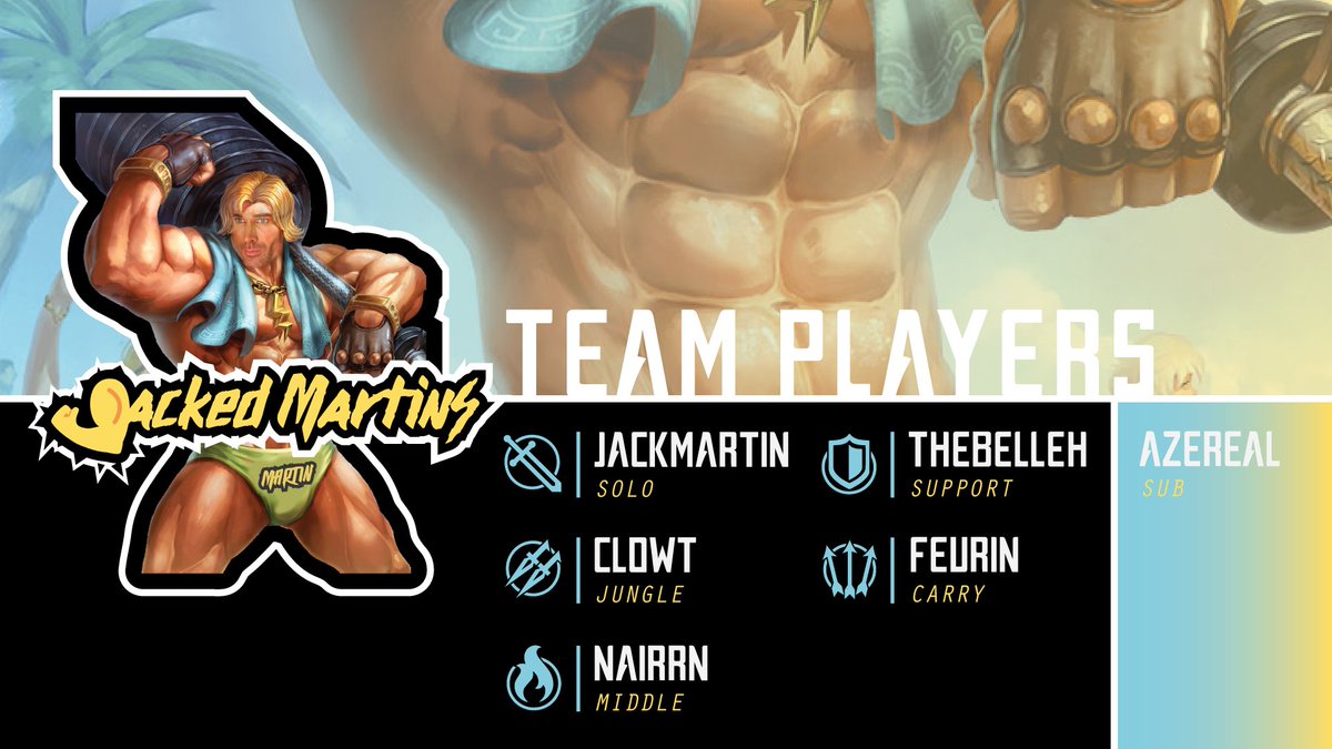 Nemesis Productions (@productionnem) on Twitter photo "Light Weight Baby!"
Jacked Martins are ripped and ready to battle the other teams in season four of OCL! "Light Weight Baby!"
Jacked Martins are ripped and ready to battle the other teams in season four of OCL!