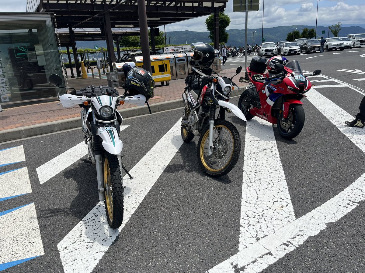 sattoshi400r's tweet photo. 合流してやっと長野！！
#SSTR2023 https://t.co/PMpYU5OaEV