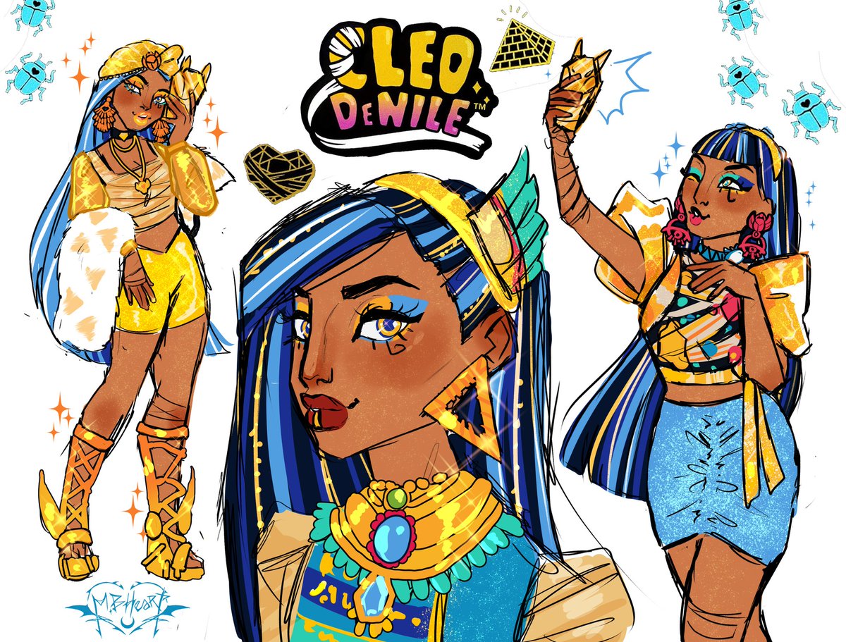 SHE'S PURE EGYPTIAN ROYALTY ( And also my favorite girlfailure), ITS CLEO DE NILE 💎🪲🐍