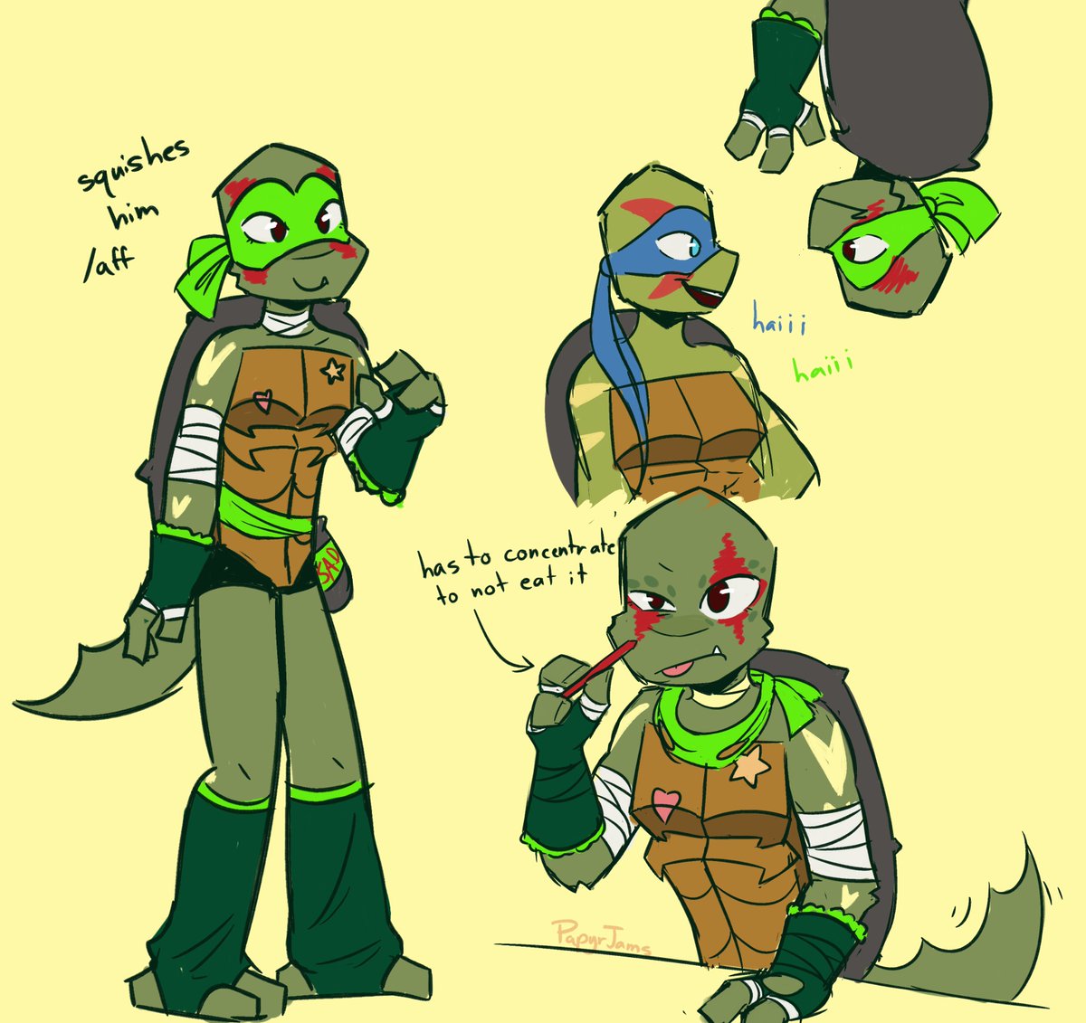 PapyrClowns's tweet photo. sandy doodles (figuring out how 2 draw him) https://t.co/9Inpa2RnVR