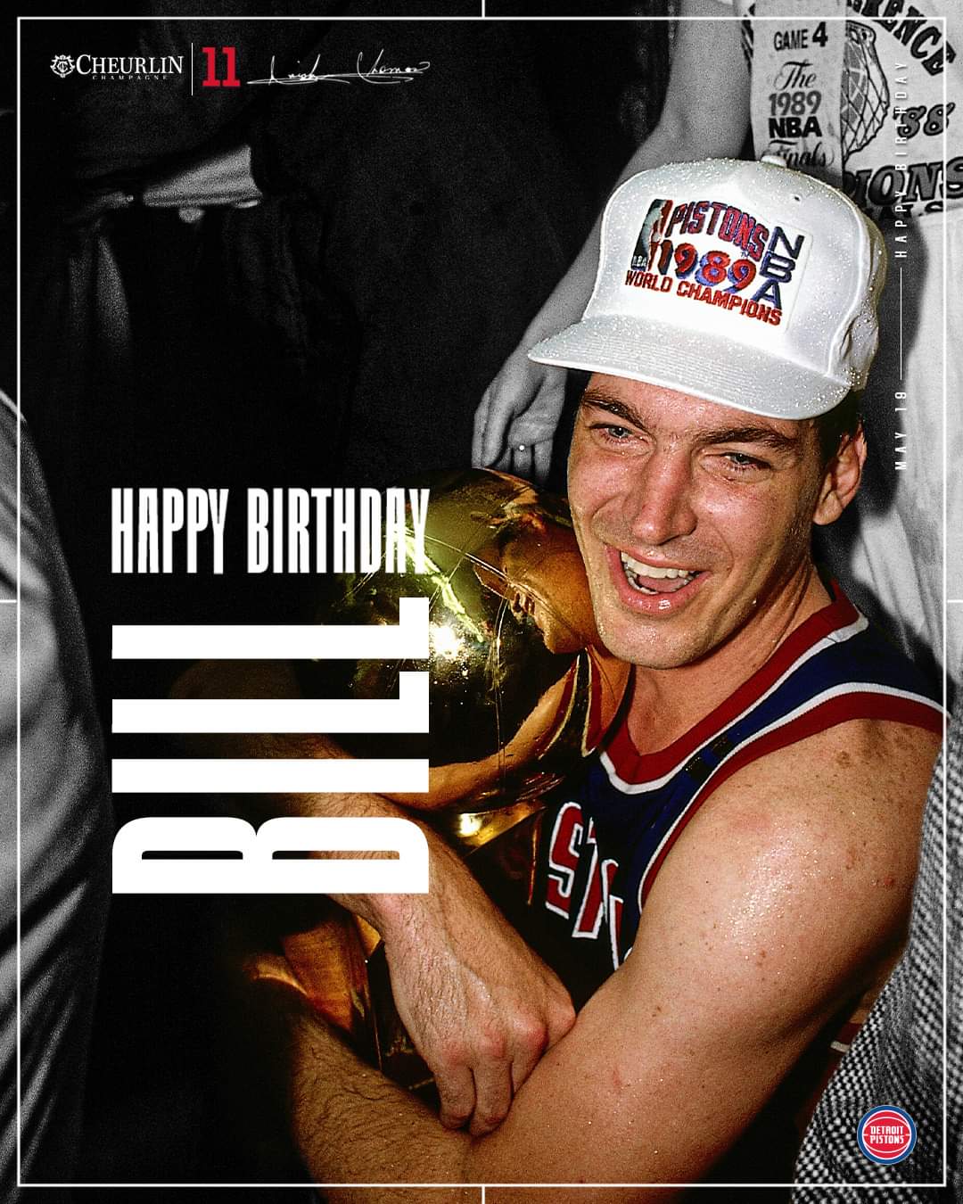 Happy Birthday to legend Bill Laimbeer! 