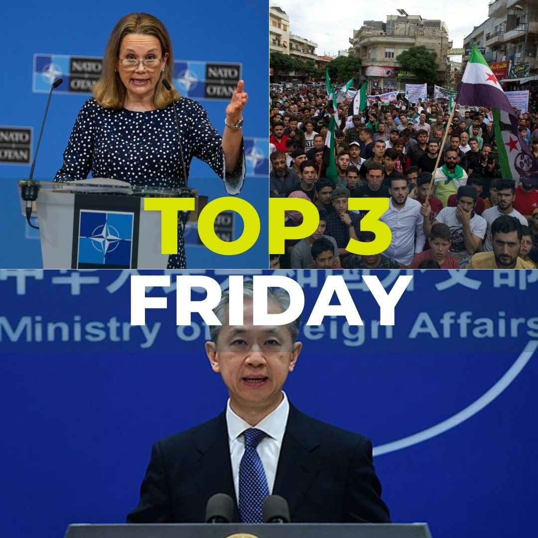 thegeosphere_'s tweet photo. "🗞️ It's Friday, catch up on today's top
stories with our Friday News Update. Stay informed
and stay ahead with our daily news updates."

Today's top headlines:
1. #China rejects #India's #G20 Summit in #Srinagar. https://t.co/F33AkbW0Tc