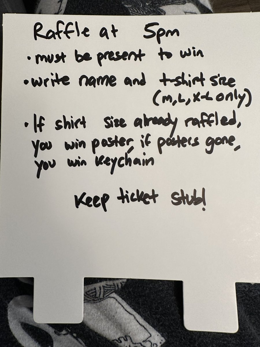 Raffle rules 🎟️ 

This applies to all my <a href="/thecure/">The Cure</a> meetups at @shakeandmuddle, @hardrockla, and @sportspagesf 

Event page links in my bio

#thecure #showsofalostworld23 #curefans #robertsmith 

<a href="/TheCureForever_/">The Cure Forever</a> <a href="/curefans/">curefans</a> <a href="/curefandoc/">curefandocumentary</a>