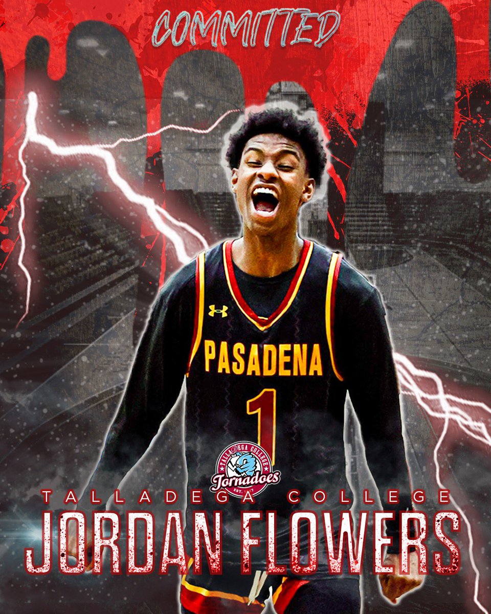 Pasadena MBB (@pcclancersmbb) on Twitter photo Congratulations to our Sophomore Jordan Flowers on his commitment to Talladega College!! Flo was a huge spark for the Lancers this year and also joined the 500 point club here at PCC! Proud of you!!
#GoLancers <a href="/Coach_Frazer/">Ryan Frazer</a> <a href="/flojoe_/">“Flo”</a> <a href="/sgnlthelgthoops/">John Bynum Jr.</a> <a href="/PCCAthletics/">PCC Athletics</a> Congratulations to our Sophomore Jordan Flowers on his commitment to Talladega College!! Flo was a huge spark for the Lancers this year and also joined the 500 point club here at PCC! Proud of you!!
#GoLancers <a href="/Coach_Frazer/">Ryan Frazer</a> <a href="/flojoe_/">“Flo”</a> <a href="/sgnlthelgthoops/">John Bynum Jr.</a> <a href="/PCCAthletics/">PCC Athletics</a>