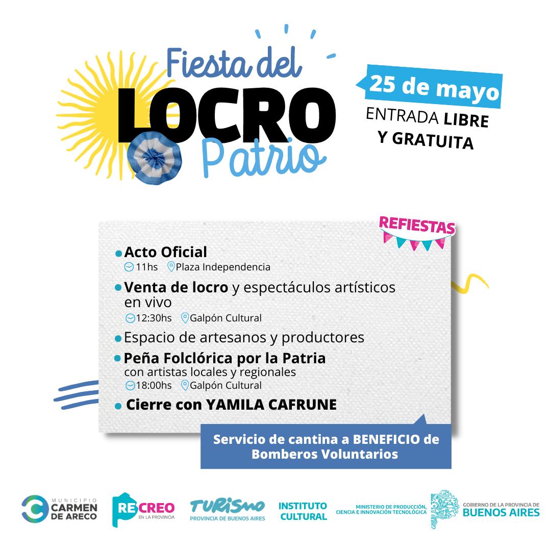 MunicipioCdeA's tweet photo. #VeladaPatria y #FiestaDelLocroPatrio en nuestra ciudad. 🍲🇦🇷
24 y 25 de mayo, una jornada extendida llena de tradiciones y lo mejor de nuestra cultura. ¡Te esperamos! https://t.co/o1EJWfX9kQ