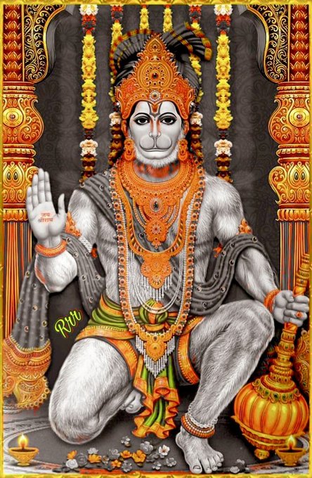 irajendrashukla's tweet photo. हनूमान  सम नहिं बडभागी ,नहिं कोउ राम चरन अनुरागी ।।
गिरिजा जासु प्रीति सेवकाई ,बार बार प्रभु निज मुख गाई ।।

"राम राज्याभिषेक उपरांत एक दिन वशिष्ठ जी रामजी के पास आते हैं । जन्म-जन्मांतर राम चरणों में प्रेम माँगकर वे वापस चले जाते हैं ।पुनः रामजी भाईयों सहित नगर के बाहर एक आम के बगीचे में विश्राम करते हैं । हनुमान जी उन्हें पंखा करने लगते हैं । यह देखकर शिवजी पार्वती से कहते हैं कि हनुमान जैसा न कोई बडभागी है न ही राम चरणों ��ा अनुरागी कोई है । इसीलिए उनके प्रेम व सेवा की बड़ाई रामजी ने स्वयं की है"

!! जय श्री हनुमान !!जय श्री राम!! 🙏🚩
