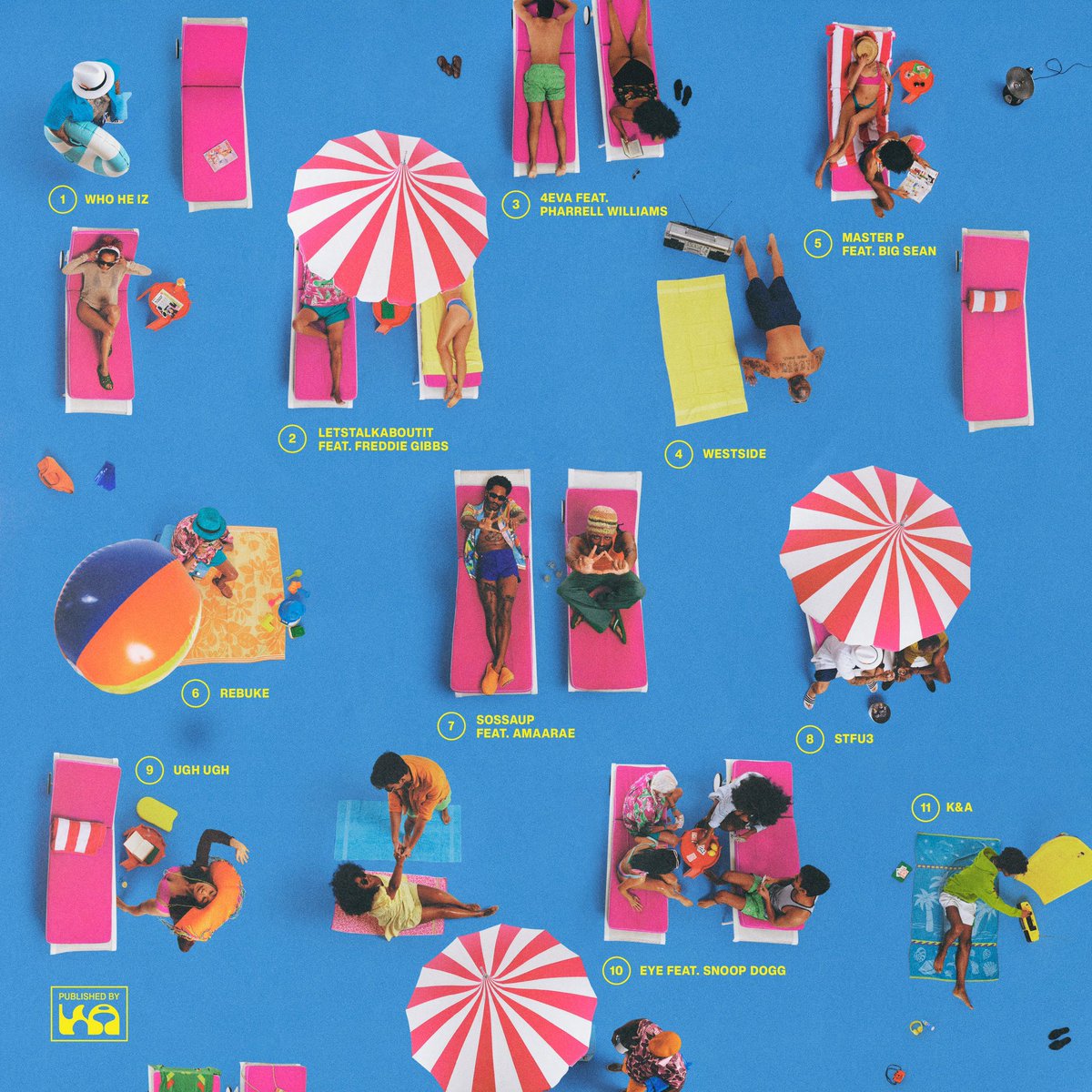 DifferentSleep's tweet photo. KAYTRAMINÉ by @KAYTRANADA + @heyamine out now ☀️ worked on a grip of these songs as an engineer. go bump that! https://t.co/AwTLkXaFCI