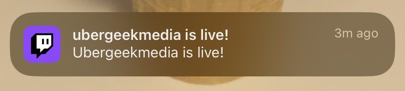 We LIVE!!!!! Join us at twitch.tv/ubergeekmedia! #twitch #podcast