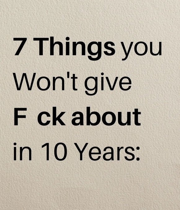 SmoothSailingMS's tweet photo. IF YOU WON'T CARE 10 YEARS FROM NOW THEN WHY SHOULD IT MATTER TODAY?! https://t.co/BlhHcbIIDc