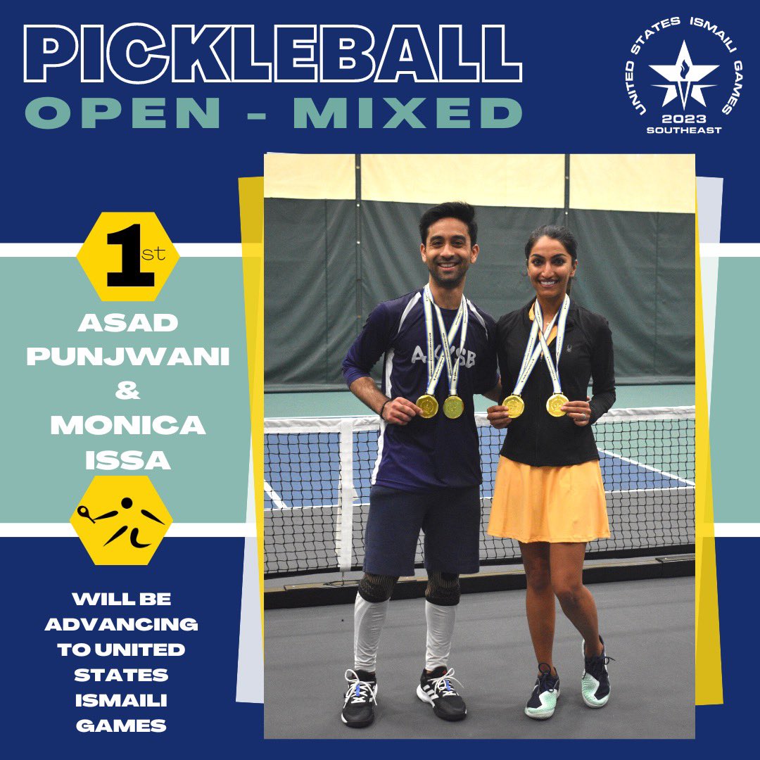 akysbsoutheast's tweet photo. Congrats to our mixed doubles winners! https://t.co/JhiP0XhfGM