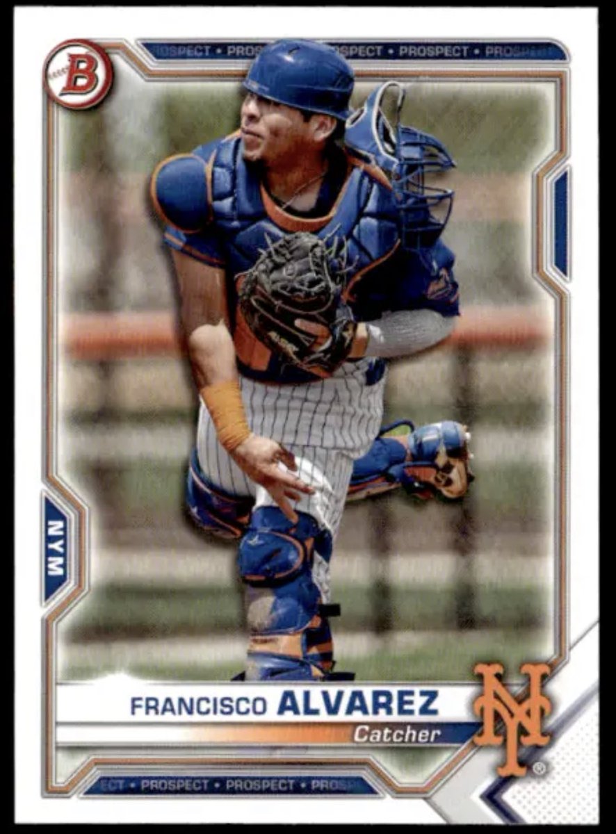 MetCastPod's tweet photo. 🚨 MET CAST WINNING GIVEAWAY 🚨 

- 2021 Bowman #BP-53 Francisco Alvarez Prospects

To Enter 
- Follow Us 
- Retweet 

Winner chosen tomorrow morning! #Lgm #Mets https://t.co/Lxntj3RO0M
