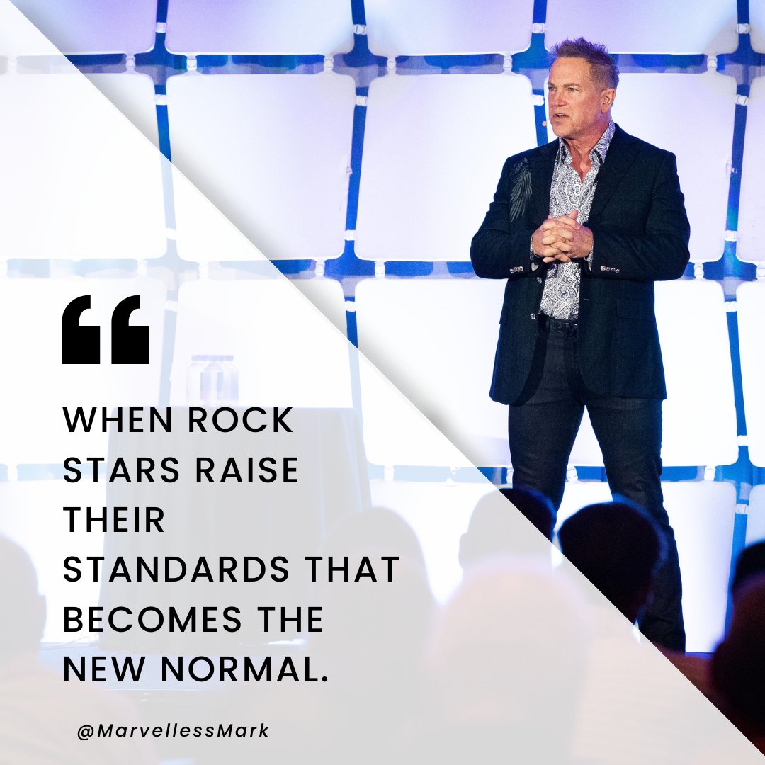MarvellessMark's tweet photo. When rock stars raise their standards that becomes the new normal.
#MarvellessMark #MotivationalSpeaker #RockstarSpeaker #lasvegas
#KeynoteSpeaker #VirtualKeynoteSpeaker
#Businessrockstar #leadershipkeynotespeaker
#peakperformanceexpert https://t.co/EkYDGVIEbu