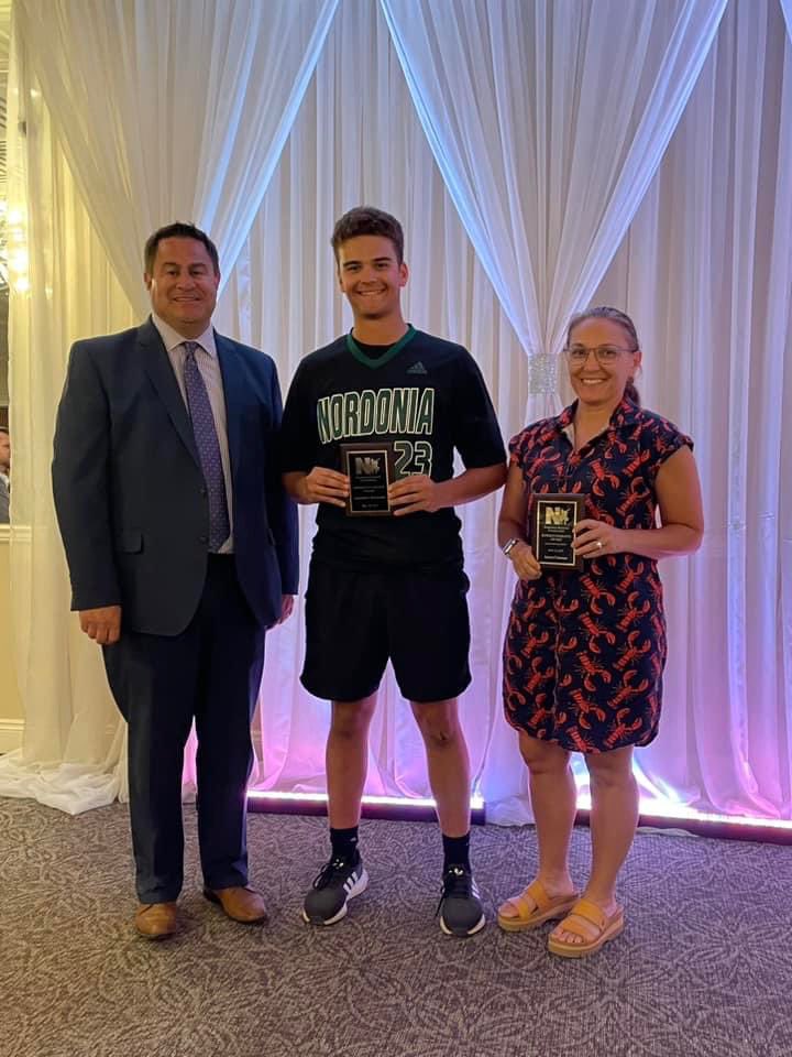 Congratulations to Seniors Hunter Grams and Jonathan Mitchner on their Superintendent Awards! #ChargeTogether⚔️