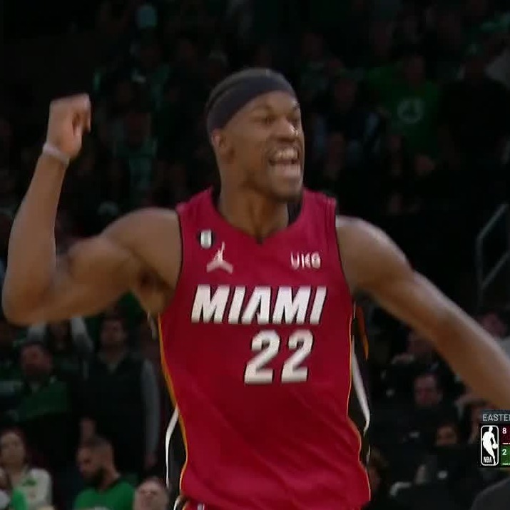 ESPNNBA's tweet photo. JIMMY IS COOKIN' 🔥 https://t.co/OYQSjgXi8d