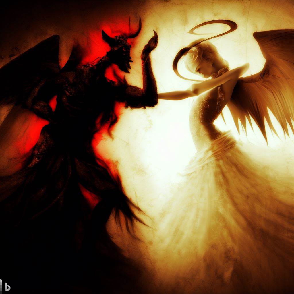 mantraxis's tweet photo. #KnownDevil

Better to dance with the devil you know, 
Than to risk a dance with an angel unknown.
For the devil may tempt you with his wicked charms,
But the angel may betray you with his hidden harms.
#SaturdayVibes #SaturdayMotivation #Karnataka https://t.co/CCW6kUj0N1