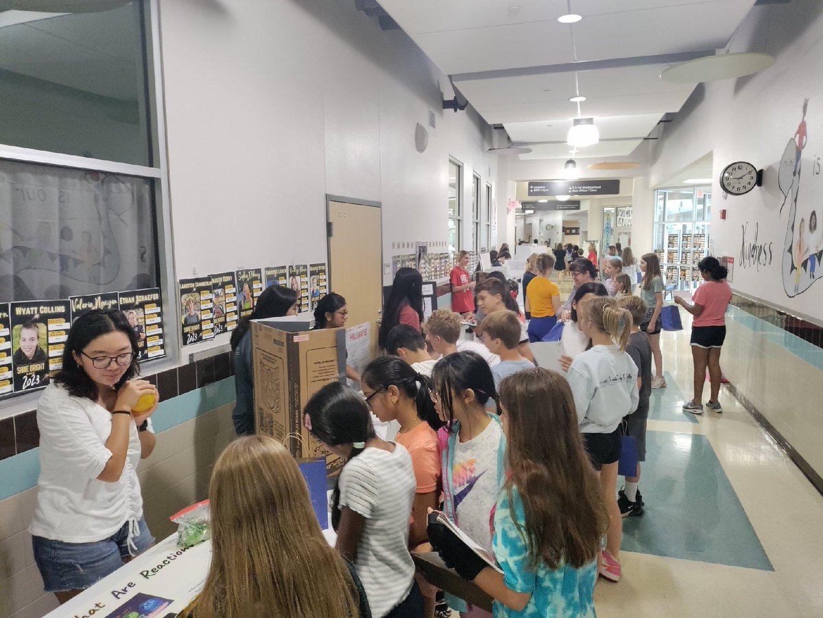 Sturdevant_CRMS's tweet photo. A big day for our 8th graders as they took their Genius Hour on the road to share their passion projects. Thank you @SREStallions, @LWBushElem and @RiverRidgeElem for having our Eagles today! It was a powerful day of collaboration and learning. 🙌
#StrongerTogether 💙🦅💛 https://t.co/PU6U7q52sK