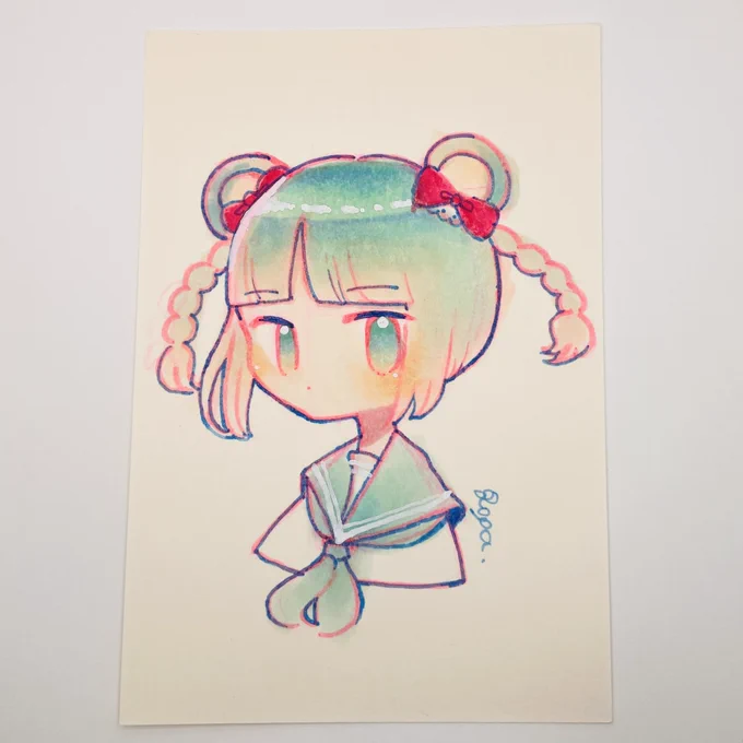 先ほどお迎え頂いた原画たち!!! ありがとうございます 可愛がってもらってくれー!!!