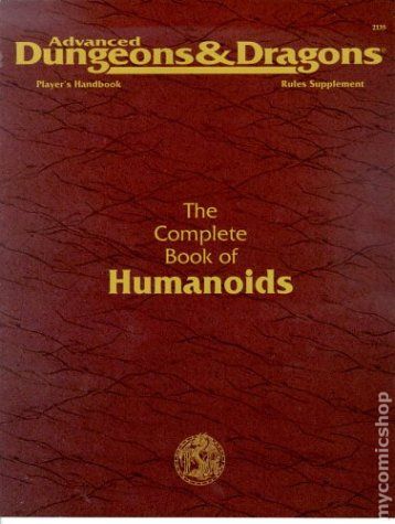 iii_tom's tweet photo. @Manwar_Speaks Actually, goes back to 2nd edition and the complete book of humanoids. Was part of a party comprised of a Wemic, a half-ogre, a were-drider, a drow, and some sort of half-vampire.

Doing the usual adventuring things, saving the day and whatnot. https://t.co/Cc7tyxNXDi