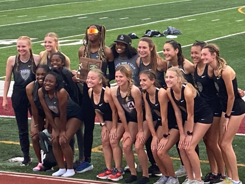 LakotaEastTF's tweet photo. Huge SHOUT-OUT to the Girls #LakotaEastTF team! They are your 2023 District Champions! You all did an AMAZING JOB tonight! 
🏆🏆🏆🏆🏆🏆🏆🏆🏆🏆🏆🏆🏆
@LakotaEastAD https://t.co/URoym5Zbfz